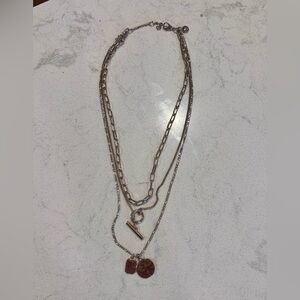 J. Crew Factory Gold Layered Necklace